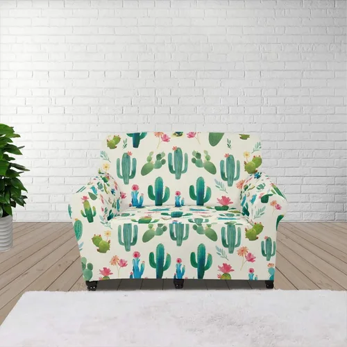 Vista 20 de ZOUTAIRONG Fundas elásticas para sofá con estampado de ramas de camuflaje 3D para sofá, funda para muebles de un solo cojín, decoración del hogar u