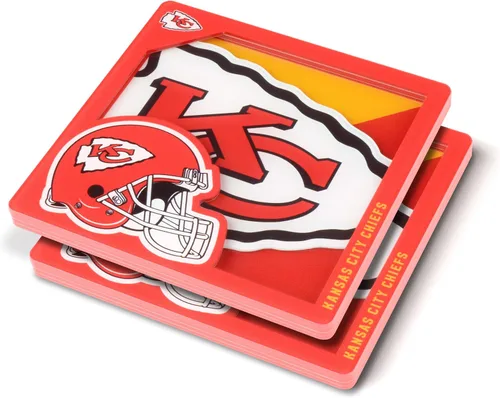 Vista 13 de YouTheFan NFL - Posavasos de la serie de logotipos en 3D