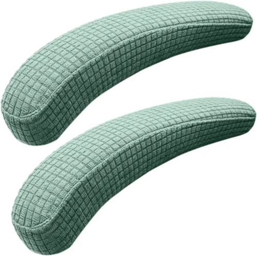 Vista 19 de Melaluxe 2 fundas de poliéster extraíbles para reposabrazos de silla de oficina (beige)