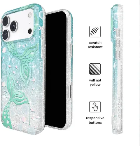 Vista 481 de VELVET CAVIAR Funda para iPhone 15, compatible con MagSafe, probada contra caídas de 10 pies, fundas protectoras de diseño, leopardo color rosa
