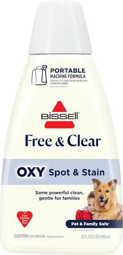 Vista 9 de Bissell PET PRO OXY - Fórmula de manchas y manchas para limpiadores portátiles de alfombras, 32 onzas, 2034