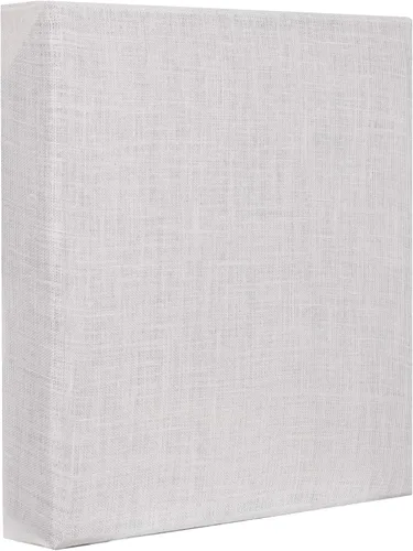 Vista 9 de ATS Acoustics Tratamiento de pared del panel acústico que amortigua el ruido que absorbe el sonido, 24" x 24" x 4", borde biselado (negro)