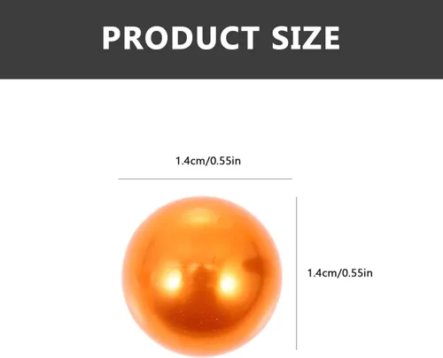 Vista 2 de MAGICLULU 500 cuentas de perlas flotantes para decoración de jarrones de bricolaje, sin decoración de perlas para arreglos florales, centros de mesa