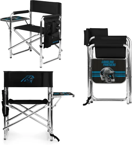 Vista 53 de Picnic TIME NFL Unisex-Adult NFL Sports Chair with Side Table, Beach Chair, Camp Chair for Adults