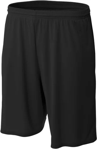 Vista 7 de A4 Pantalón corto con bolsillo para control de la humedad de 9" para hombre Granate