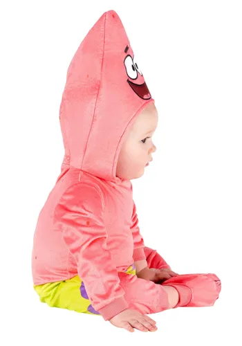 Vista 7 de Disfraz Infantil de Patrick de Bob Esponja Multicolor