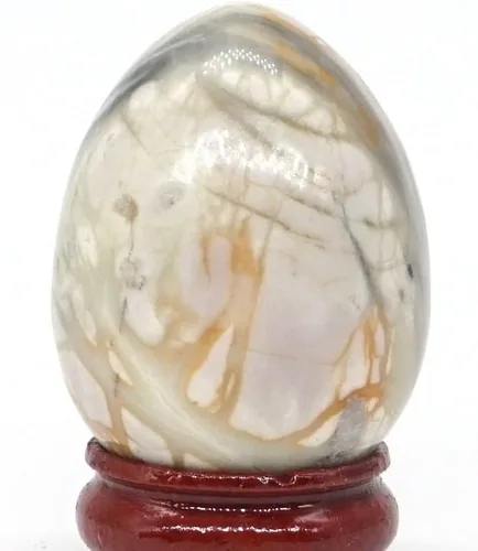Vista 12 de Meditación Home Piedras de Cristal de 1.181x1.575 in, huevo Natural, Reiki Gema Mineral, artesanía, decoración del hogar, Regalo