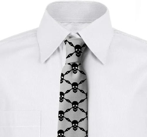 Vista 3 de Ambesonne Corbata moderna multicolor para hombre Multi