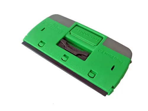 Vista 3 de Unger - Kit de limpieza comercial de ventanas, juego de lavadora resistente con escobilla de goma, poste telescópico de 8 pies, esponja