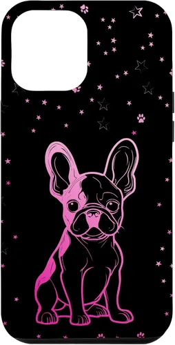 Vista 26 de Funda para iPhone 16 Bulldog francés con patrones abstractos para amantes de los perros