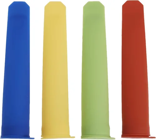 Vista 2 de Norpro Juego de 4 piezas de silicona para hacer paletas de hielo, varios