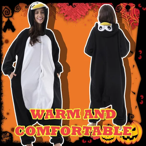 Vista 7 de Beauty Shine - Mameluco unisex para adultos, disfraz de personaje de caricaturas para cosplay, Halloween, Navidad, ropa para dormir o estar en casa