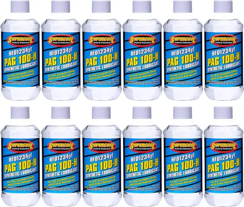 Vista 8 de TSI Supercool 38589-6CP 1234yf PAG 100 Viscosidad 8oz Paquete de 6