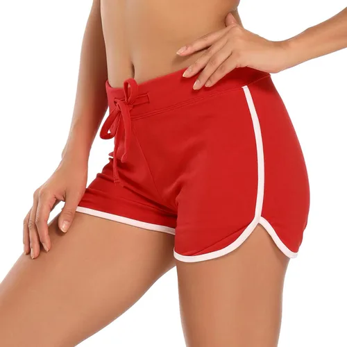 Vista 2 de Pantalones cortos de deporte para mujer, diseño de delfín de HDE