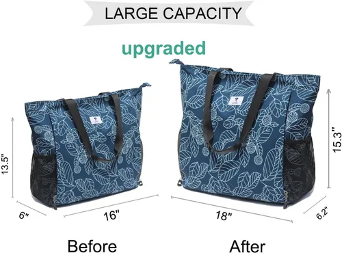 Vista 3 de Bolsa para esterilla de yoga ESVAN, bolsa de mano para yoga, bandolera para esterilla de yoga, bolsa de transporte para oficina, yoga, pilates