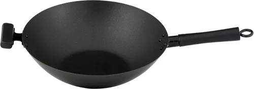 Vista 10 de Helen's Asian Kitchen - Wok de acero al carbono, 8 pulgadas, para porciones individuales o más pequeñas