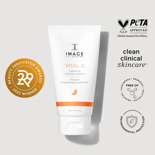 Vista 6 de Imagen mascarilla facial hidratante de vitamina C de 2 onzas