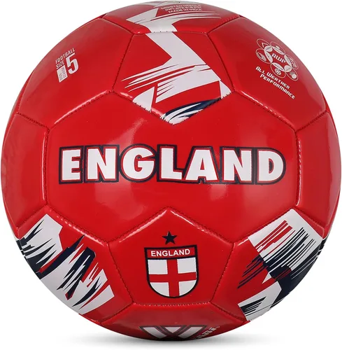 Vista 17 de Vizari Balón de Fútbol del Equipo Nacional - Balón de Fútbol de Cuero Sintético Duradero para Adultos, Niños y Jóvenes Cosido a Máquina con Diseño