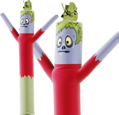 Vista 45 de LookOurWay Air Dancers Wacky Waving - Accesorio inflable de tubo para hombre, 6 pies de alto, publicidad de bailarín de aire, agitando hombre