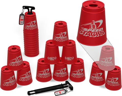 Vista 8 de Conjunto de vasos para apilar, deportivos, de Speed Stacks
