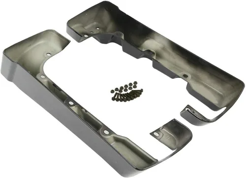 Vista 4 de TCMT Extensión de Bolsa de Sillín Dura Estirada de 4" Compatible con Modelos Harley Touring CVO Road Glide Road King Street Glide Electra Glide