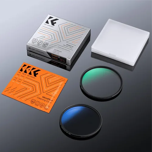 Vista 7 de K&F Concept Kit de filtro de lente UV CPL de 1.929 in, 18 recubrimientos multicapa, filtro polarizador circular y filtro de protección UV MC