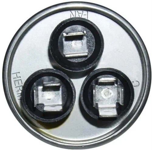 Vista 3 de Actualización de condensador Redondo de doble ejecución 97F9970 - 50 + 5 uf MFD 370 Volt VAC - GE