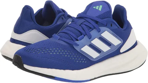Vista 2 de adidas Tenis deportivos Pureboost 22 Running Boost Primeknit unisex para niños