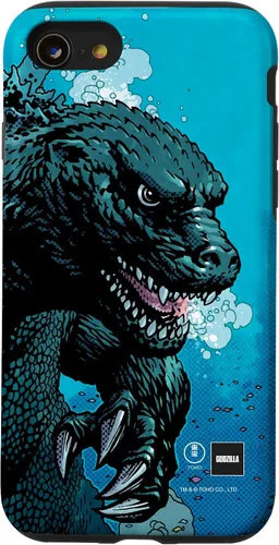 Vista 17 de Funda para iPhone 14 Godzilla Comic Art "Reef