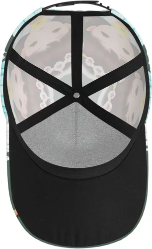 Vista 5 de Cute Little Angel Trendy Trucker Hats - Versatile Adjustable Baseball Caps with - Breathable, Lightweight, Durable and Sun-Protecting Black