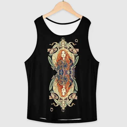 Vista 3 de Camiseta sin mangas para mujer, cuello redondo, de secado rápido, holgada, con espalda cruzada