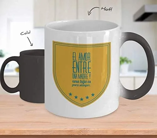 Vista 2 de Regalo Para Mama Vaso, taza de café divertidas, tazas personalizadas, taza de café inspiradoras, taza con mensajes positivos.