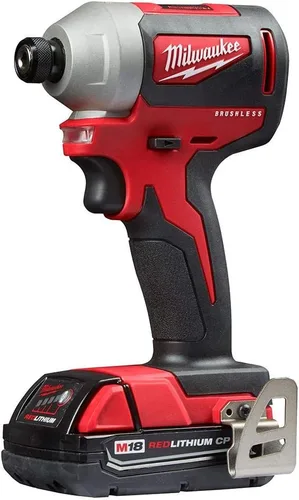 Vista 4 de Milwaukee 2893-22CXP M18 Kit combinado de martillo inalámbrico sin escobillas de iones de litio de 18 voltios/impacto/hackzaw (3 herramientas) con 2