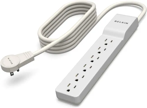 Vista 12 de Belkin Protector de sobrecarga con cable de alimentación 6 salids (enchufe giratorio) 6 patas N/A rotating plug, wall tap, outlet extender, home
