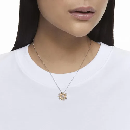 Vista 6 de SWAROVSKI Eternal Flower Jewelry Collection Bangle Bracelets, Earrings, Necklaces