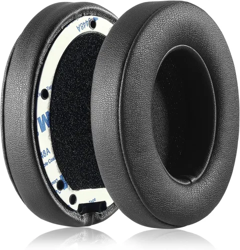 Vista 4 de Almohadillas de repuesto para auriculares de espuma viscoelástica para Beats Studio 2.0 con cable/inalámbrico B0500 / B0501 y Studio 3.0 para Negro