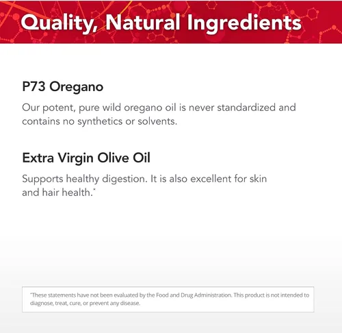 Vista 4 de Physician's Strength Aceite silvestre de orégano - 60 cápsulas de gel - Sin OMG - 60 porciones