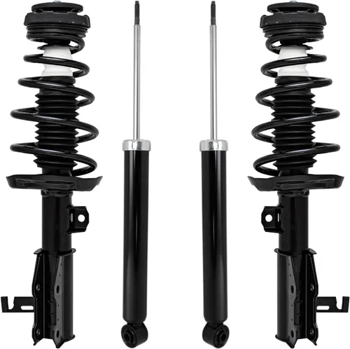 Vista 39 de Detroit Axle - Kit de amortiguadores de 4 puntales para Ford Escape 14-19, 2 puntales delanteros con resorte helicoidal 2 amortiguadores traseros