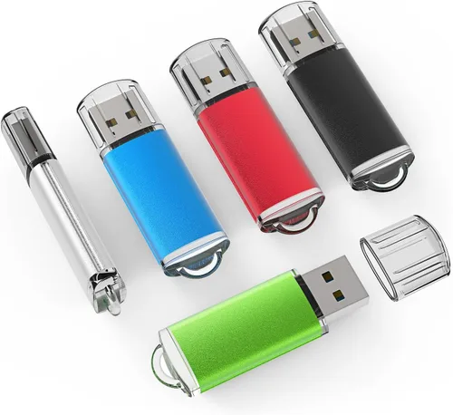 Vista 16 de TOPESEL Unidad flash USB 3.0 de 128 GB, memoria USB de alta velocidad para almacenamiento de datos (azul)