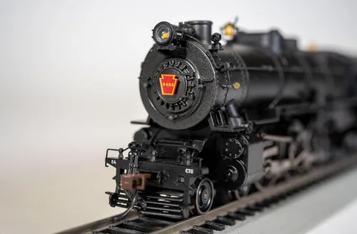 Vista 5 de Bachmann 84406 HO K4 PRR #5492 PRE-WAR con piloto de listones
