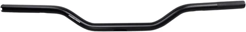 Vista 2 de POWER JAMES Manillar Recto de Arrastre 100% Aluminio Negro Compatible con Harley Davidson Street Bob, Low Rider ST, Dyna FXD, Road King 1.0