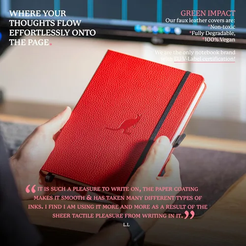 Vista 4 de Dingbats - Cuadernos rojo (Red Kangaroo)
