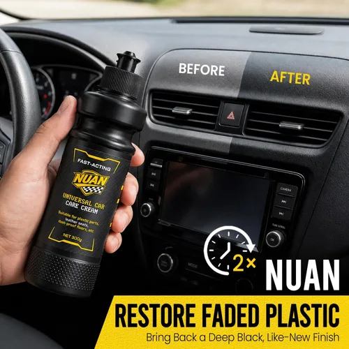 Vista 2 de NUAN Acondicionador restaurador de plástico y cuero 2 en 1 para coche