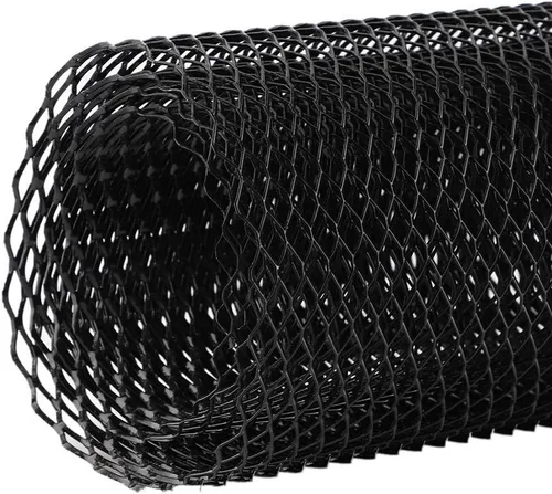 Vista 5 de Rejilla hexagonal de aleación de aluminio para automóvil, ajuste duradero y universal, para parachoques, kit de carrocería, ventilación de capó