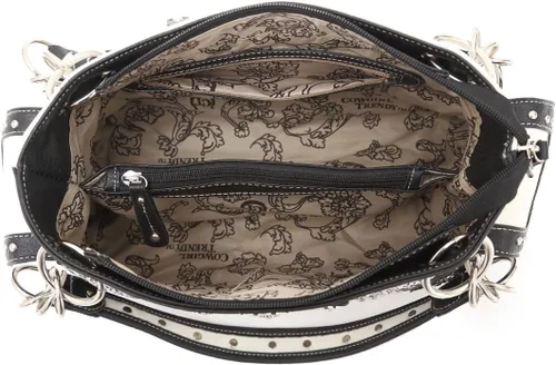 Vista 7 de Texas West Bolso cruzado para mujer con cartera a juego, varios