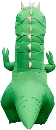 Vista 4 de Luxanna Disfraz inflable para adultos, Navidad, Halloween, fiesta, cosplay, traje de hombre y mujer, disfraz divertido de cuerpo completo