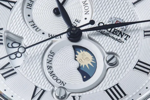 Vista 7 de ORIENT Classic Sun Moon Reloj mecánico RN-AK0005S Hombres