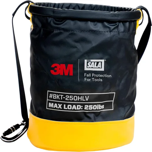 Vista 11 de 3M DBI-SALA - Protección contra caídas para herramientas, 1500133, cubo seguro de lona para control de derrames con 6 puntos de conexión de anillo