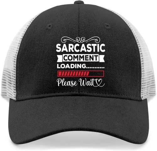 Vista 9 de devor Hat Sarcastic Comment Loading Please Wait Baseball Cap for Men Funny Caps Adjustable