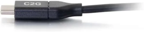 Vista 3 de C2G Cable de carga USB C de 10 pies para iPhone 15/15 Pro, Samsung, Google y teléfonos Android, compatible con carga rápida, cable duradero, USB C a
